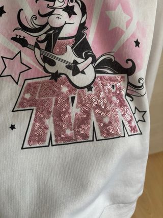 Sudadera unicornio