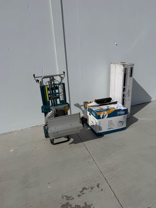 Ingletadora Virutex y Carro Transporte