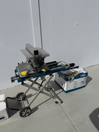 Ingletadora Virutex y Carro Transporte