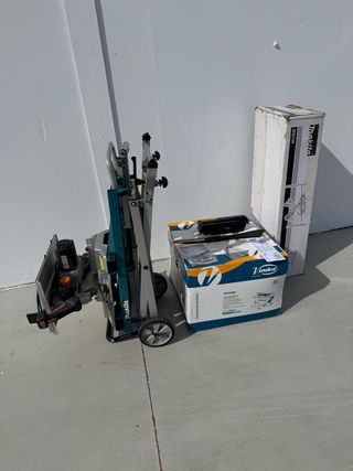 Ingletadora Virutex y Carro Transporte