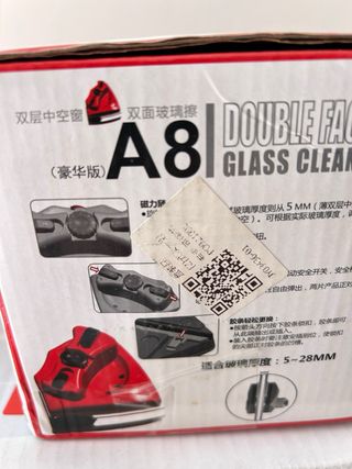 Limpiacristales magnético doble cara A8