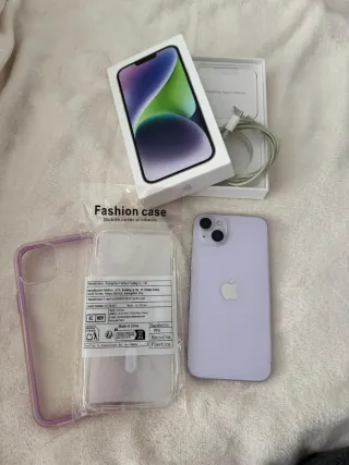 iPhone 14 Plus 128GB Viola + Custodia
