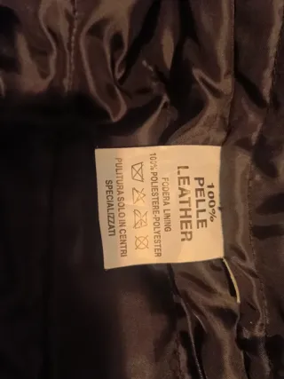 Giacca SORBINO nera con collo in pelliccia