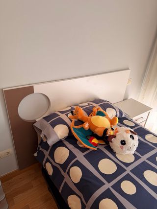 Cama canguro con mesita y cabecero + 2 colchones