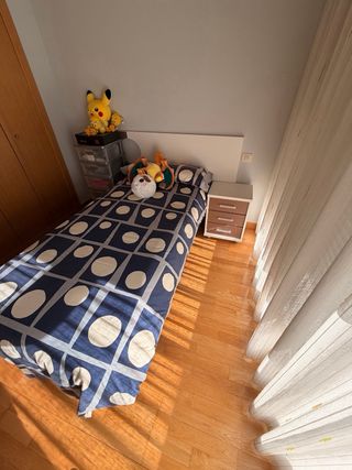 Cama canguro con mesita y cabecero + 2 colchones