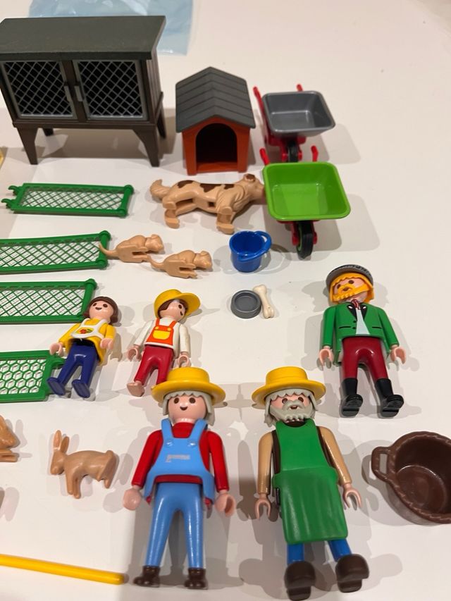 Playmobil Granja con animales y figuras