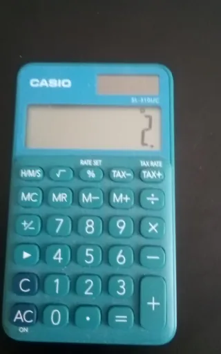 Calculadora Casio SL-310UC Azul