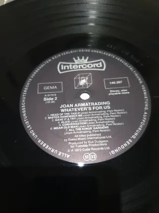 Vinilo Joan Armatrading Whatever's For Us 1972