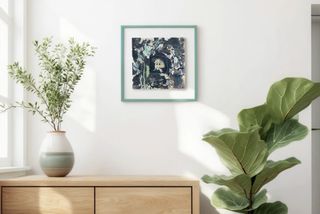 Cuadro acrilico, pasta texturada