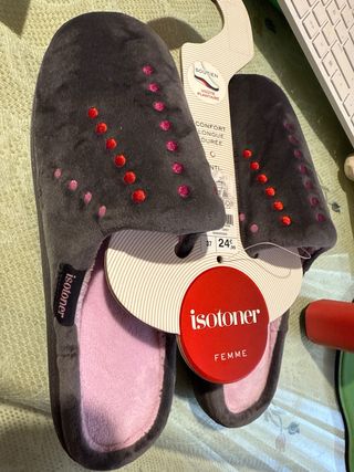 Zapatillas confort isotoner sin estrenar n* 37