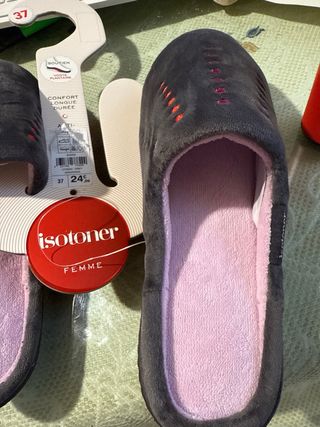 Zapatillas confort isotoner sin estrenar n* 37