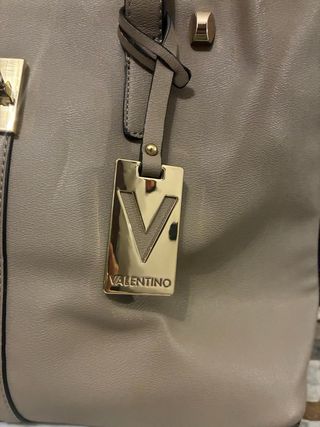 Borsa Mario Valentino Grigio Come Nuova