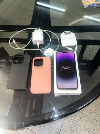 iPhone 14 pro 128GB Deep Purple + Accesorios
