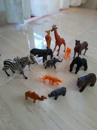 Figuras animales salvajes