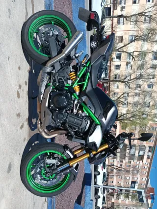 Silenciador ARROW Titanio de Kawasaki Z900 2025-