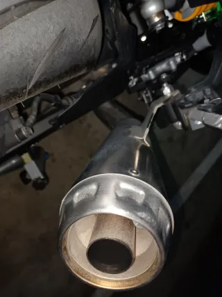 Silenciador ARROW Titanio de Kawasaki Z900 2025-