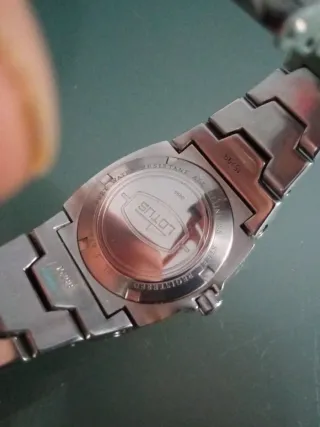 Reloj Lotus Hombre Esfera Naranja