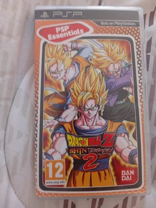 Dragon Ball Z Shin Budokai 2 psp UMD