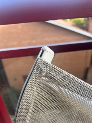 Sillas de terraza blancas (3 unidades)