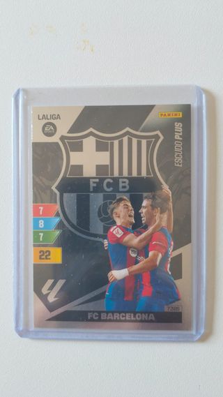 Escudo Plus Barcelona (#73BIS). Adrenalyn 23/24