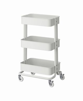 Carrito auxiliar blanco Ikea RASKOG