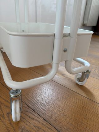 Carrito auxiliar blanco Ikea RASKOG