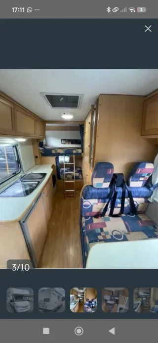 Autocaravana Fiat ducato