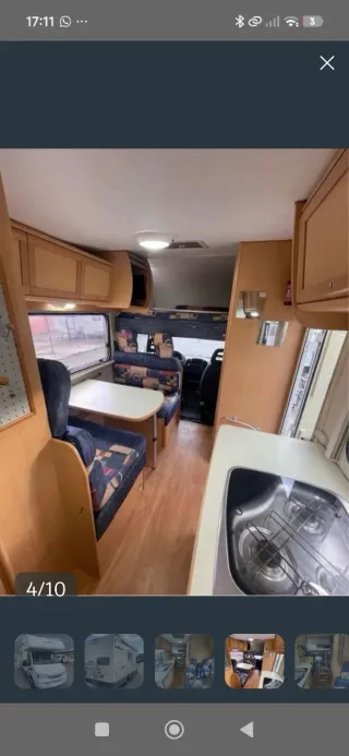 Autocaravana Fiat ducato