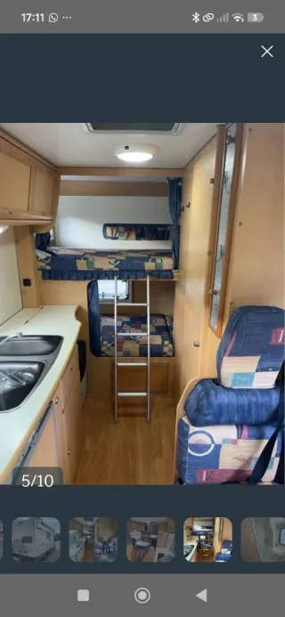 Autocaravana Fiat ducato