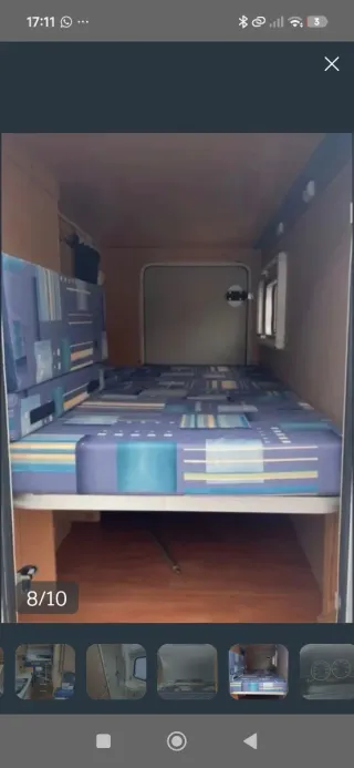 Autocaravana Fiat ducato