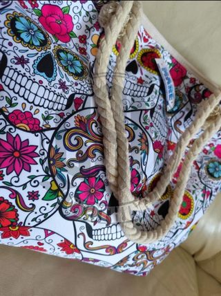 Borsa Coveri Collection skull mexican