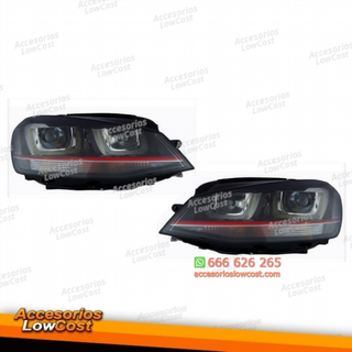 FAROS XENON DELANTEROS VW GOLF VII GTI / GTD (12-