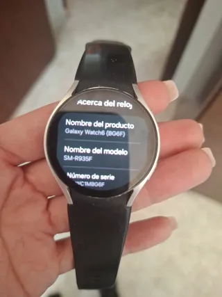 Samsung Galaxy Watch 6 Negro