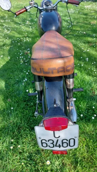 Bultaco Senior 200 Negra/Marrón