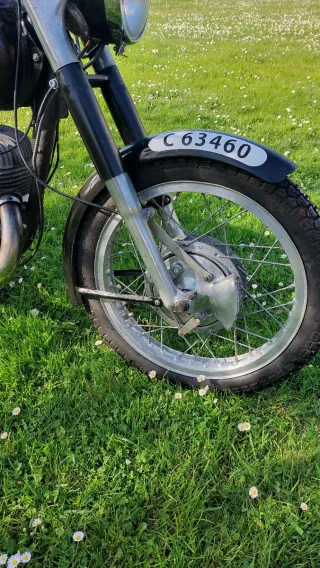 Bultaco Senior 200 Negra/Marrón