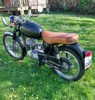 Bultaco Senior 200 Negra/Marrón