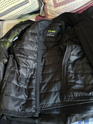 Chaqueta Dainese VFR 46 Negra y Flúor