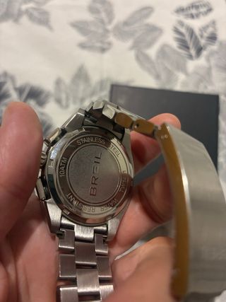 Reloj Breil 37mm Oro y Plata