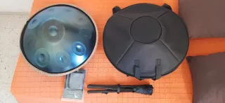 Handpan de Acero Azul, 200€.