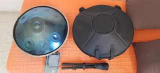 Handpan de Acero Azul, 200€.