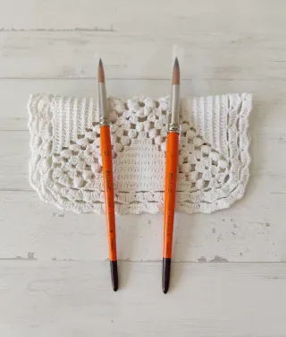 2 Pinceles Raphael Kaerell N.10 y N.12