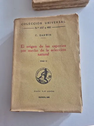 El Origen de las Especies - C. Darwin (3 Tomos) *