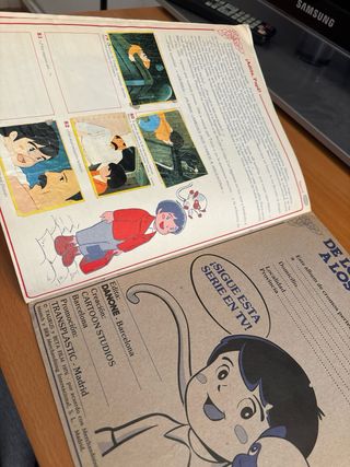 Álbum Cromos Marco De los Apeninos a los Andes