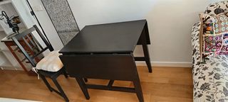 Mesa plegable y silla