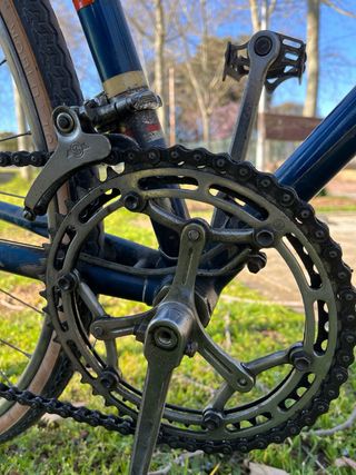 Bicicleta Clásica Azul modelo tour de france.