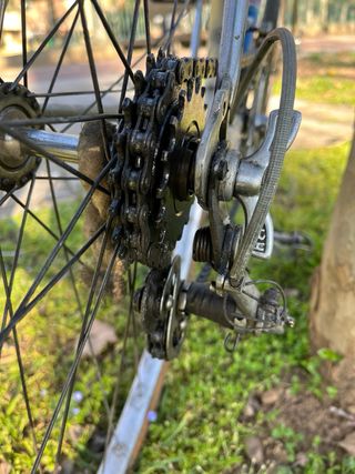 Bicicleta Clásica Azul modelo tour de france.