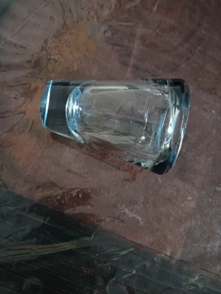 Vasetto retrò vetro soffiato Holmegaard Danimarca