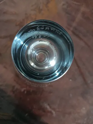 Vasetto retrò vetro soffiato Holmegaard Danimarca