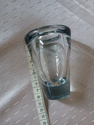 Vasetto retrò vetro soffiato Holmegaard Danimarca