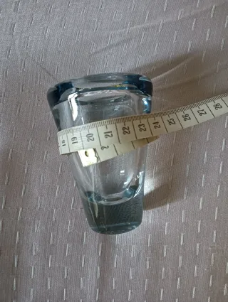 Vasetto retrò vetro soffiato Holmegaard Danimarca